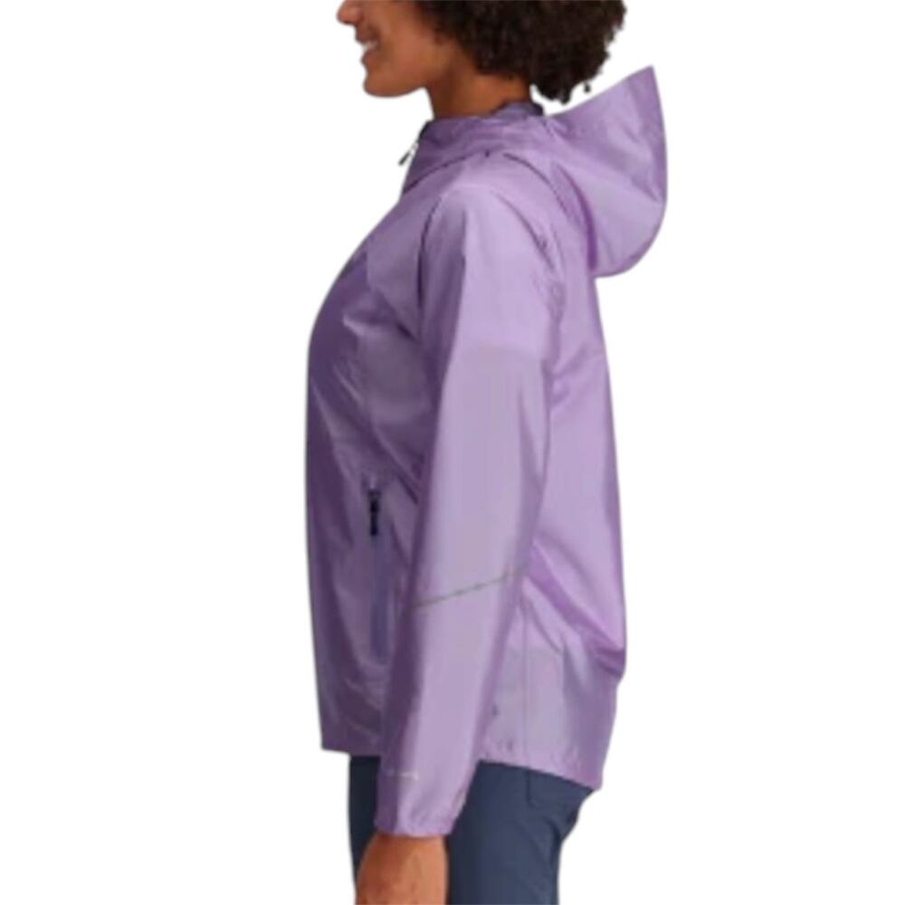 Outdoor Research Helium Purple Lavender Ultralight Waterproof Hooded Jacket XS - Picture 2 of 13